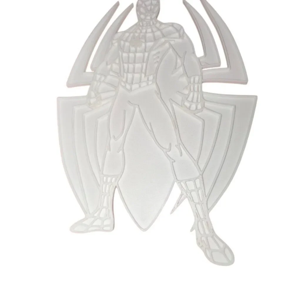 10-Inch 3D Superhero Coloring Toy – Spider-Inspired Wall Art / DIY Paintable 3pk